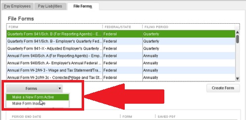 How do I process W 2 forms in QuickBooks?