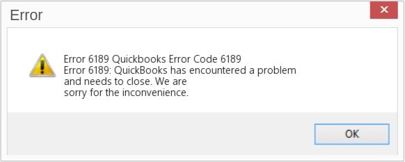 QuickBooks Desktop Error 6189 816
