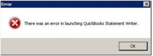 QuickBooks Fatal Error Unable to Open Statement