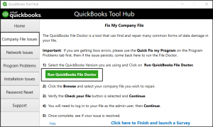 QuickBooks Company File Error H303 fix with File Doctor