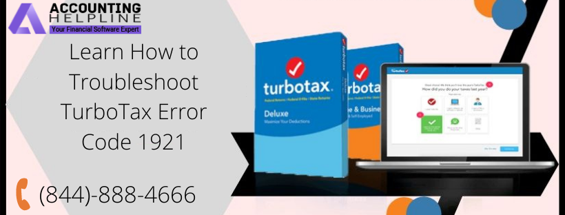 TurboTax Error Code 1921