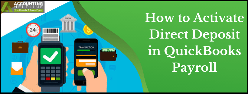 Activate Direct Deposit in QuickBooks