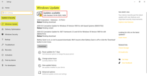 Install Windows 10 Updates