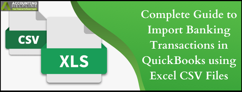 Import Banking Transactions in QuickBooks