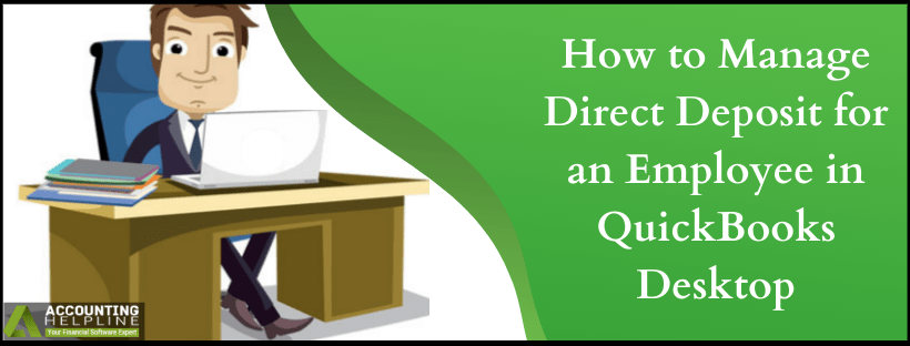 Direct Deposit for an Employee in QuickBooks