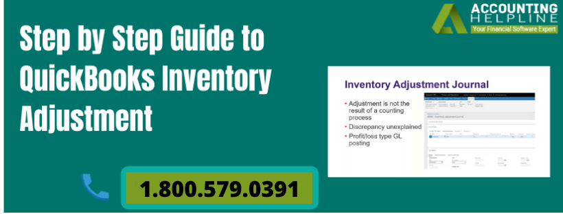 Step by Step Guide to quickbooks Inventory Adjustment