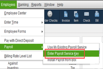 Payroll Service Key