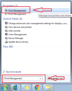 Windows Print Management