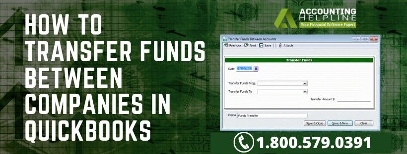 How To Transfer Funds Between Companies In Quickbooks