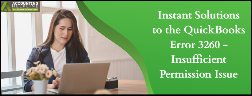 QuickBooks Error 3260