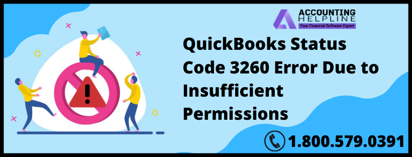 QuickBooks Status Code 3260 Error Due to Insufficient Permissions