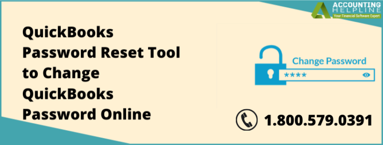 quickbooks password reset tool token number