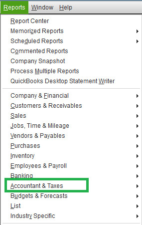 Accountant and Taxes