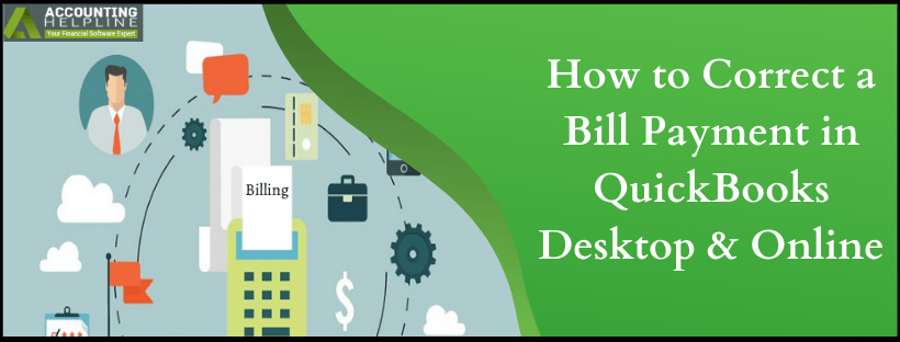 Correct a Bill Payment in QuickBooks
