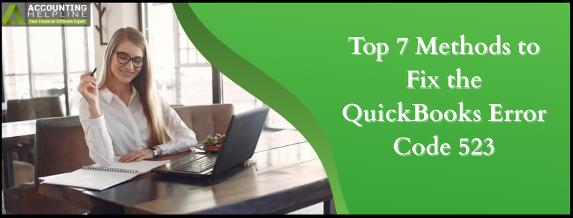QuickBooks Error Code 523