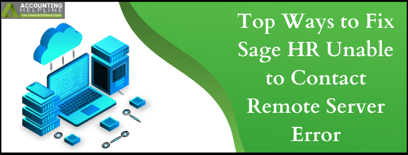 Sage HR Unable to Contact Remote Server Error