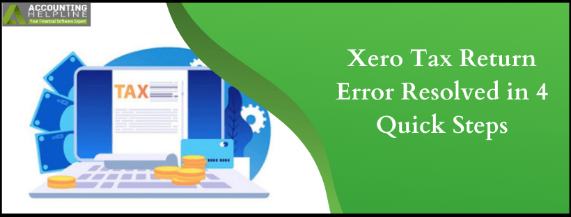 Xero Tax Return Error