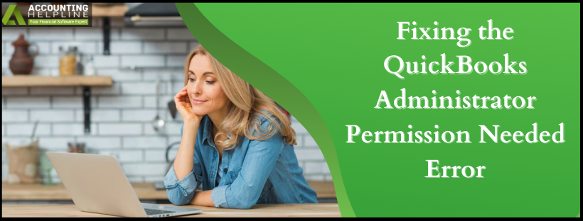 QuickBooks Administrator Permission Needed