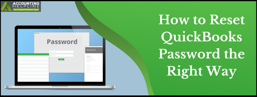Reset QuickBooks Password