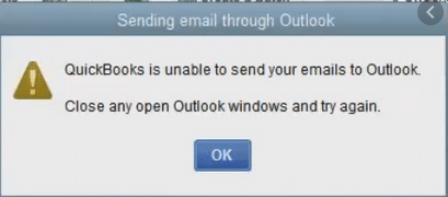 QuickBooks Outlook is Not Responding