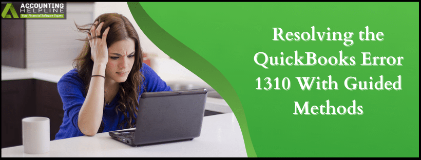 QuickBooks Error 1310