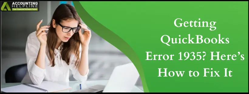 Getting QuickBooks Error 1935