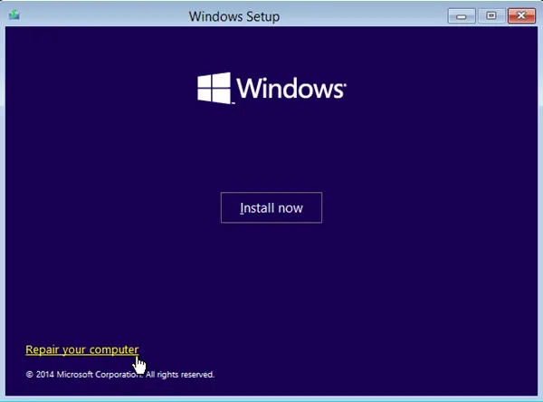 Repair Windows Installer File