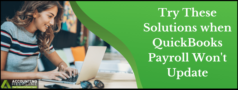 QuickBooks Payroll won’t update