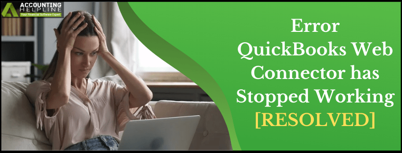 QuickBooks Web Connector has Stopped
