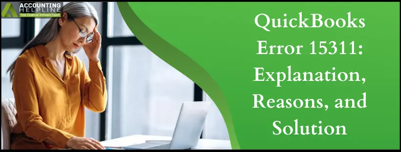 QuickBooks Error 15311