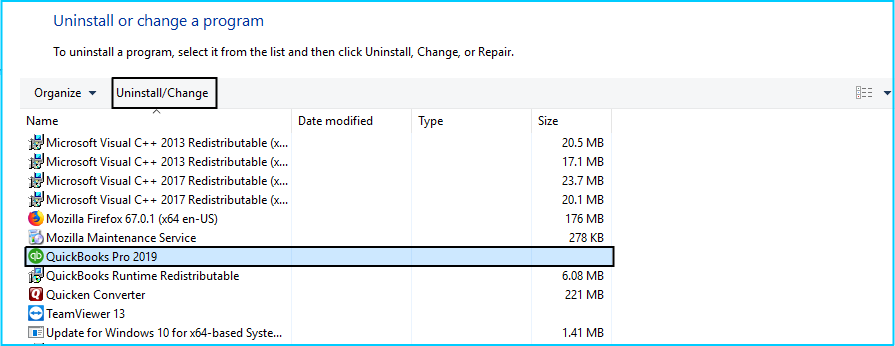 Remove and Install QuickBooks Desktop