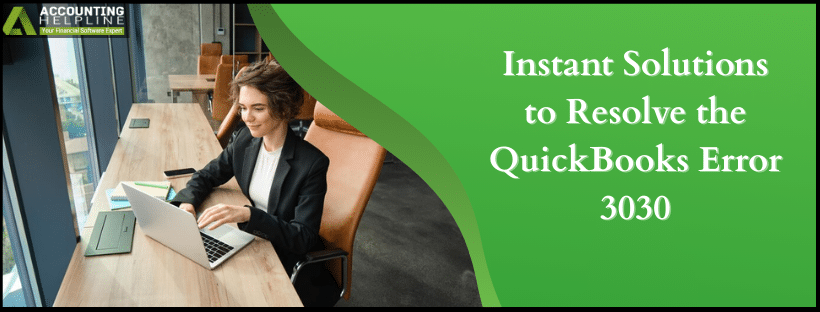 QuickBooks Error 3030