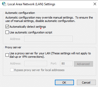 LAN Settings