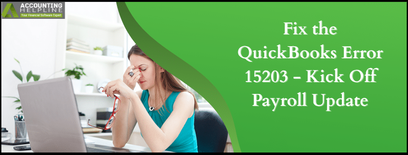 QuickBooks Error 15203