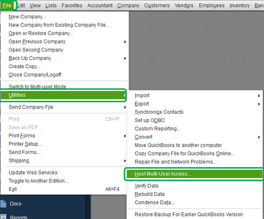 Host Multi-User Access