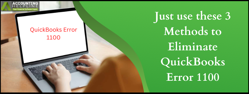 QuickBooks Error 1100