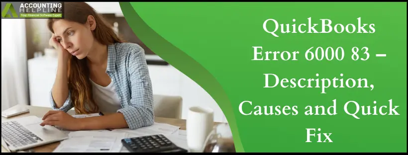 How to fix QuickBooks Error 6000 83 [Step-By-Step Troubleshooting Guide]