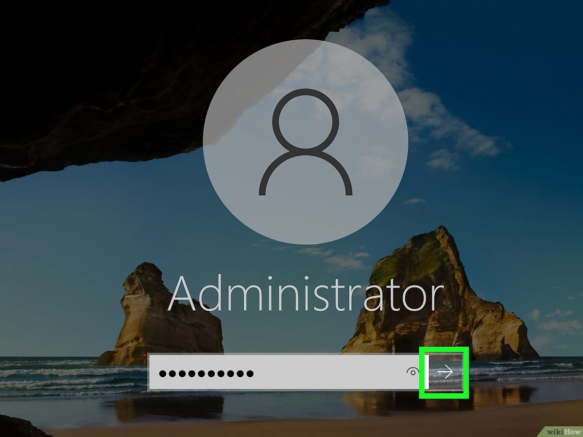 Sign in with an Admin Account on Windows