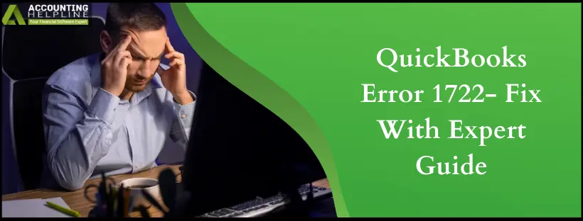 Resolve QuickBooks error 1722: An installer error