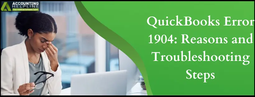 QuickBooks Error 1904