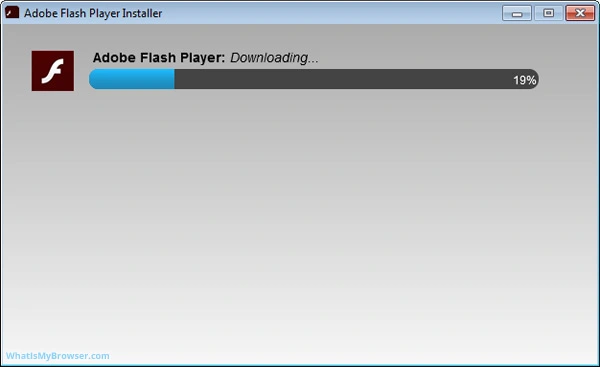 Reinstall Adobe Flash Player