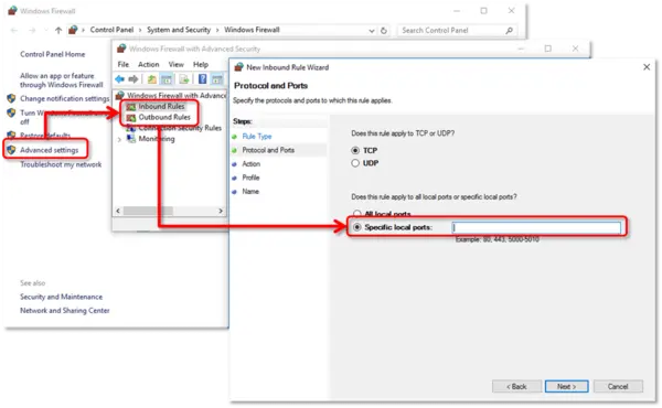 Exclude QuickBooks from Windows Firewall