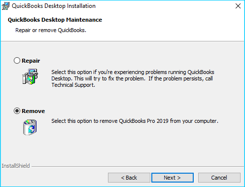 Reinstall QuickBooks Desktop