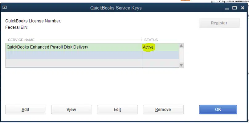 Reactivating or Renewing your QuickBooks Payroll Subscription
