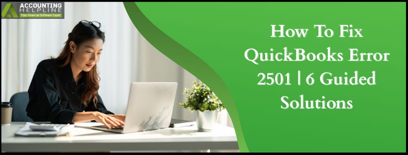 QuickBooks Error 2501QuickBooks Error 2501