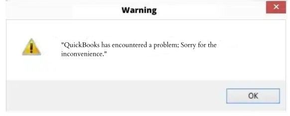 QuickBooks Error Code 2501