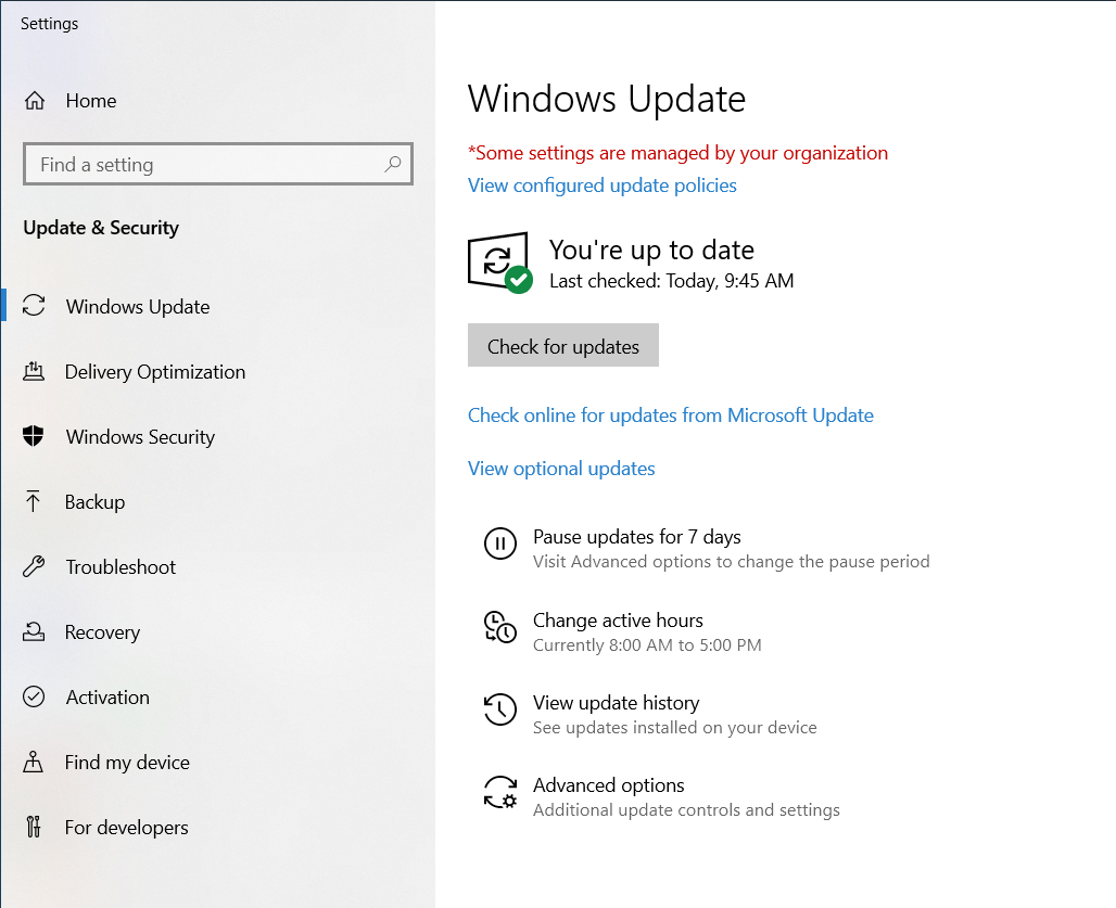Windows Update