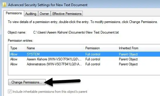 Ensure the Folder Permissions are Set Correctly