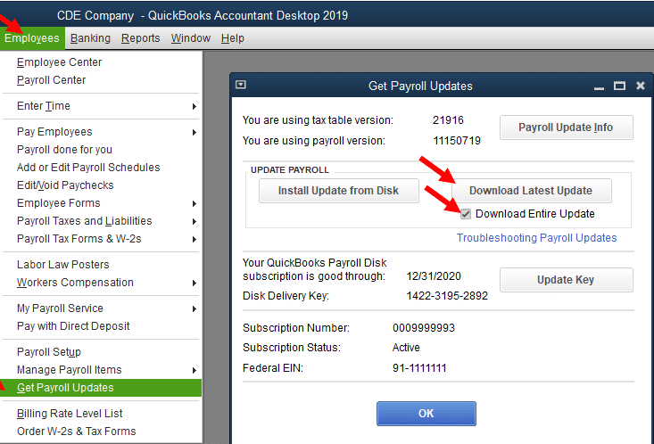 Get Payroll Updates