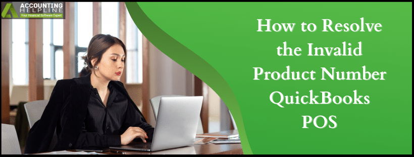 Invalid Product Number QuickBooks POS